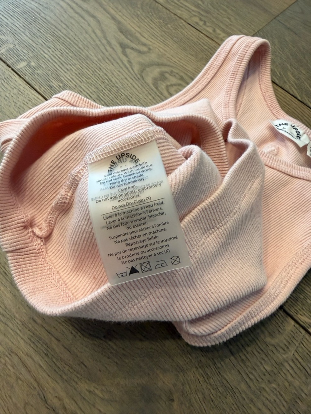 The Upside Ribbed Crop Tank - Picture 4 of 6
